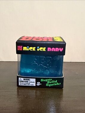 NIB- NeeDoh Nice Ice Baby- Blue